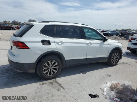 2018 Volkswagen Tiguan S with VIN 3VV1B7AX6JM057547, listed as a Copart auction lot 50355085 with 159,439 mi miles and Salvage Title. Bid and sale history available at carsss.com. Image 3.