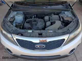 2013 Kia Sorento LX with VIN 5XYKT4A62DG358176, listed as a Copart auction lot 54159245 with 142,367 mi miles and Clean Title. Bid and sale history available at carsss.com. Image 12.