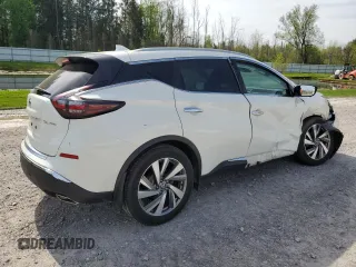 2020 Nissan Murano SL z VIN 5N1AZ2CS4LN157701, wystawiony jako Copart lot #56327005 z przebiegiem 63 611 mil mil oraz Szkoda całkowita • Salvage title. Historia ofert i sprzedaży dostępna na DreamBid. Obrazek 3.