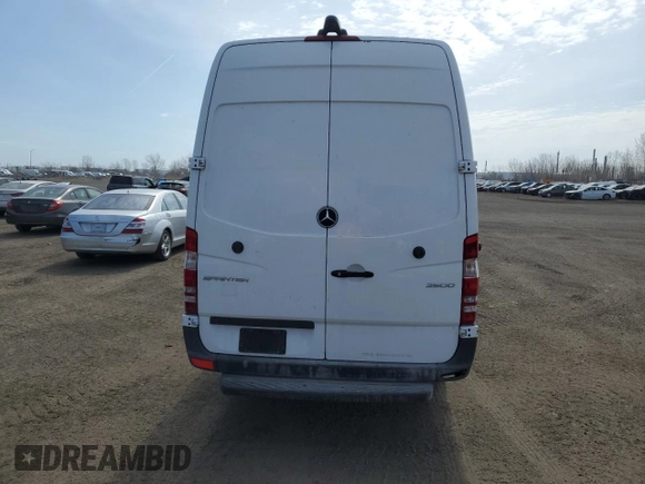 2018 Mercedes-Benz Sprinter with VIN WD3BE8CD8JP589258, listed as a Copart auction lot 54836435 with 214,917 mi miles and Clean Title. Bid and sale history available at DreamBid. Image 6.