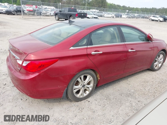 2013 Hyundai Sonata Limited with VIN 5NPEC4AC6DH535419, listed as a IAAI auction lot 42019875 with 197,344 mi miles and . Bid and sale history available at DreamBid. Image 4.