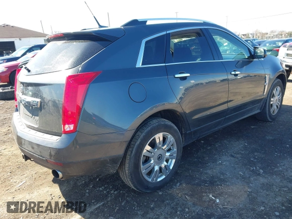 2011 Cadillac SRX Luxury Collection with VIN 3GYFNDEYXBS556758, listed as a IAAI auction lot 42054672 with 151,648 mi miles. Bid and sale history available at carsss.com. Image 4.