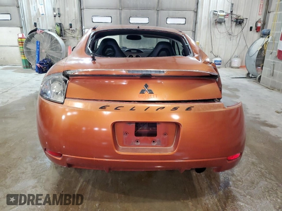 2007 Mitsubishi Eclipse GS with VIN 4A3AK24F87E018751, listed as a Copart auction lot 43540064 with 219,531 mi miles and Salvage Title. Bid and sale history available at carsss.com. Image 6.