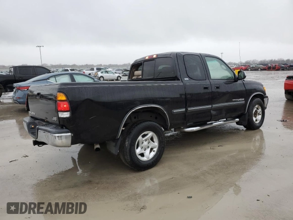 2001 Toyota Tundra SR5 with VIN 5TBRT34111S218653, listed as a Copart auction lot 45156965 with 238,537 mi miles and Salvage Title. Bid and sale history available at DreamBid. Image 3.