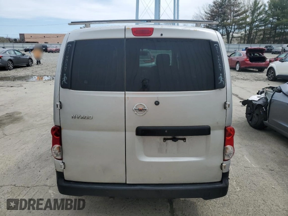 2013 Nissan NV200 SV with VIN 3N6CM0KN4DK697405, listed as a Copart auction lot 53527685 with 174,268 mi miles and Salvage Title. Bid and sale history available at carsss.com. Image 6.