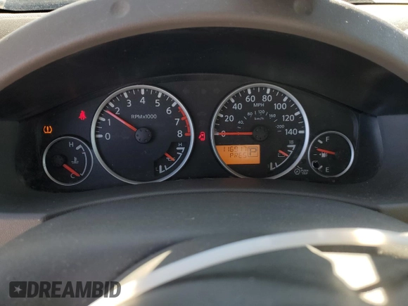 2011 Nissan Frontier SV with VIN 1N6AD0FR7BC443405, listed as a Copart auction lot 44217825 with 116,917 mi miles and Salvage title. Bid and sale history available at DreamBid. Image 9.