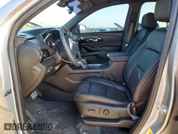 2023 Chevrolet Traverse RS с VIN 1GNERJKWXPJ284204, выставлен на аукционе Copart как лот 64809355 с пробегом 33 405 миль миль и Списание • Salvage title. История ставок и продаж доступна на DreamBid. Изображение 7.
