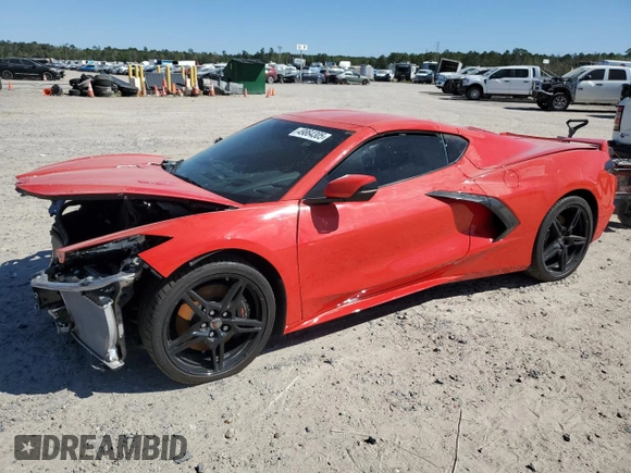 2024 Chevrolet Corvette 2LT z VIN 1G1YB2D44R5130393, wystawiony jako Copart lot #49864305 z przebiegiem 3 226 mil mil oraz Nie do naprawy • Non repairable. Historia ofert i sprzedaży dostępna na DreamBid. Obrazek 1.