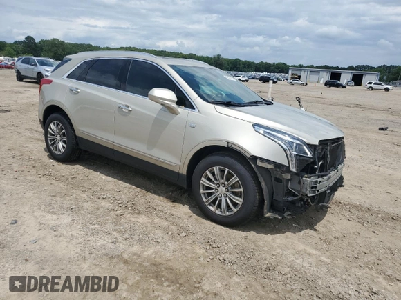 2017 Cadillac XT5 Luxury FWD with VIN 1GYKNBRS3HZ210457, listed as a Copart auction lot 58439225 with 139,938 mi miles and Salvage title. Bid and sale history available at DreamBid. Image 4.