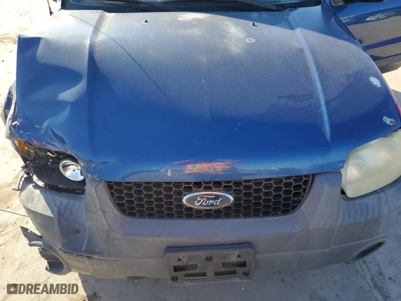 2007 Ford Escape XLS with VIN 1FMYU02Z07KA21945, listed as a Copart auction lot 46545535 with 0 mi miles and Salvage Title. Bid and sale history available at carsss.com. Image 12.