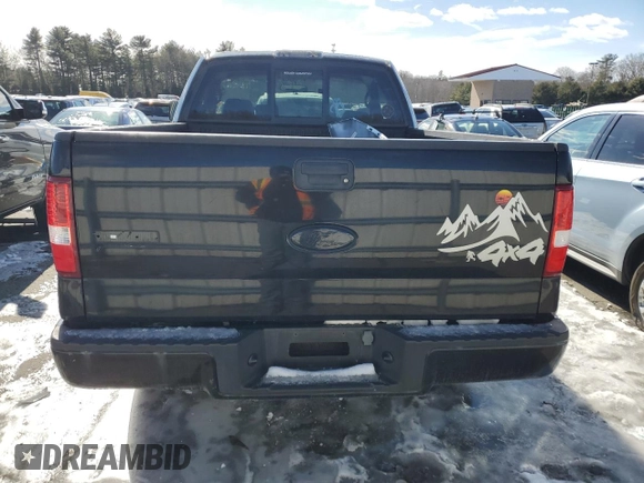 2006 Ford F-150 XL with VIN 1FTRF14W16NB23246, listed as a Copart auction lot 44959465 with 117,866 mi miles and Salvage Title. Bid and sale history available at carsss.com. Image 6.
