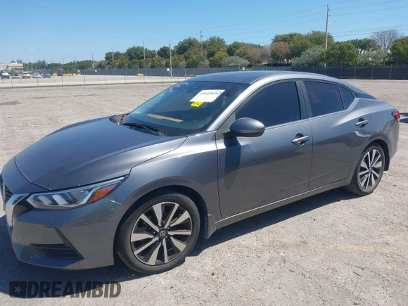 2022 Nissan Sentra SV with VIN 3N1AB8CV8NY254964, listed as a IAAI auction lot 42025826 with 24,993 mi miles. Bid and sale history available at carsss.com. Image 17.