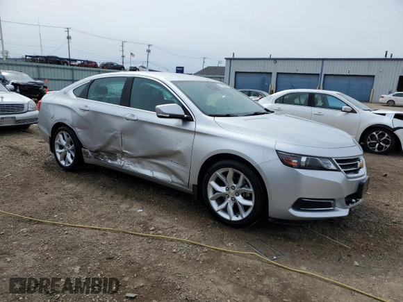 2017 Chevrolet Impala LT with VIN 2G1105S35H9144744, listed as a Copart auction lot 51309035 with 52,728 mi miles and Salvage Title. Bid and sale history available at DreamBid. Image 4.