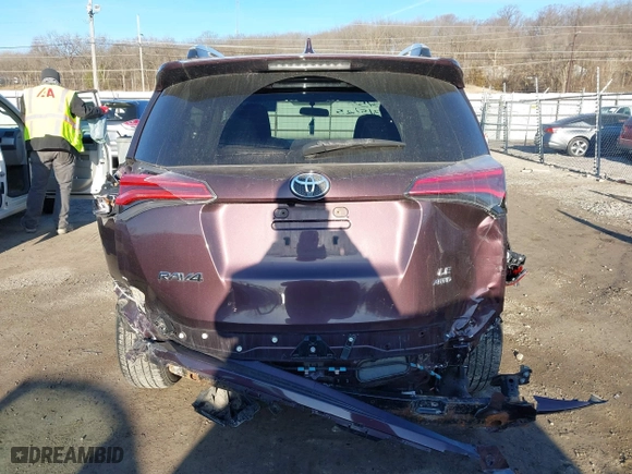 2016 Toyota RAV4 LE with VIN 2T3BFREVXGW464225, listed as a IAAI auction lot 41769225 with 113,939 mi miles. Bid and sale history available at carsss.com. Image 17.