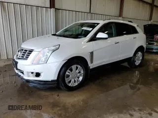 2015 Cadillac SRX Luxury Collection with VIN 3GYFNEE36FS520937, listed as a Copart auction lot 53183495 with 111,946 mi miles and Salvage Title. Bid and sale history available at carsss.com. Image 1.