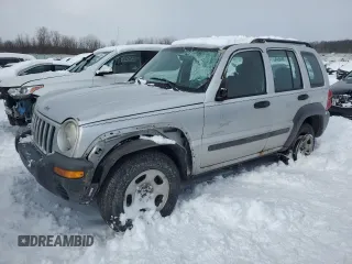 2003 Jeep Liberty Sport with VIN 1J4GL48K03W726553, listed as a Copart auction lot 89096985 with 167,213 mi miles and Clean Title. Bid and sale history available at DreamBid. Image 1.