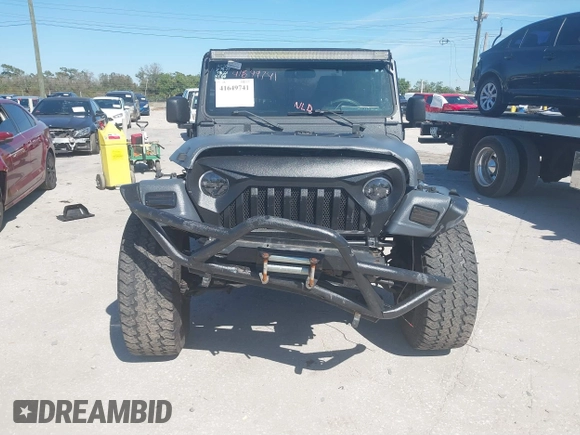 2003 Jeep Wrangler X with VIN 1J4FA39S03P314685, listed as a IAAI auction lot 41649741 with 119,924 mi miles. Bid and sale history available at carsss.com. Image 13.