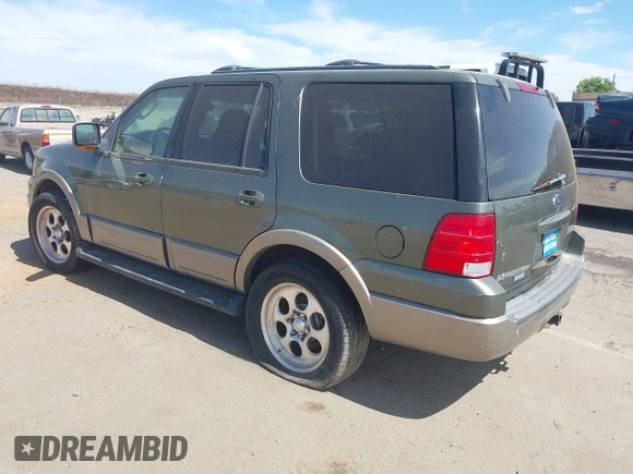 2003 Ford Expedition Eddie Bauer with VIN 1FMFU18L73LA26712, listed as a IAAI auction lot 42649890 with Not provided miles and . Bid and sale history available at DreamBid. Image 3.