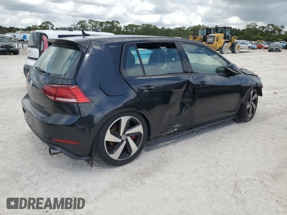 2019 Volkswagen GTI S z VIN 3VW6T7AU3KM002222, wystawiony jako Copart lot #53096375 z przebiegiem 95 179 mil mil oraz Nie do naprawy • Non repairable. Historia ofert i sprzedaży dostępna na DreamBid. Obrazek 3.