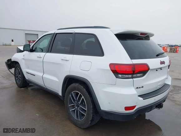 2019 Jeep Grand Cherokee Trailhawk with VIN 1C4RJFLG0KC837817, listed as a IAAI auction lot 41754787 with 86,235 mi miles. Bid and sale history available at carsss.com. Image 3.