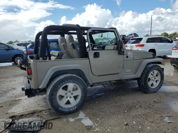 2006 Jeep Wrangler SE with VIN 1J4FA29146P717476, listed as a Copart auction lot 76516624 with 0 mi miles and Non Repairable. Bid and sale history available at carsss.com. Image 3.