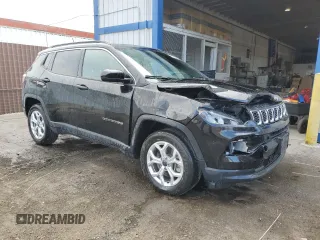 2025 Jeep Compass Latitude с VIN 3C4NJDBN1ST547206, выставлен на аукционе Copart как лот 55503235 с пробегом 5 454 миль миль и Чистый • Clean title. История ставок и продаж доступна на DreamBid. Изображение 4.