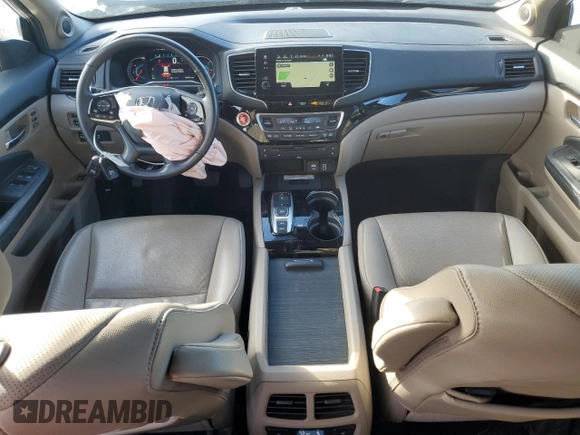 2020 Honda Pilot Elite with VIN 5FNYF6H01LB047889, listed as a Copart auction lot 54593715 with 63,534 mi miles and Salvage title. Bid and sale history available at DreamBid. Image 8.