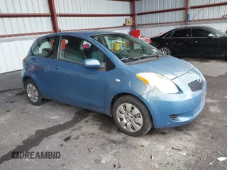 2007 Toyota Yaris with VIN JTDJT923775036031, listed as a IAAI auction lot 40780250 with 120,370 mi miles. Bid and sale history available at carsss.com. Image 1.