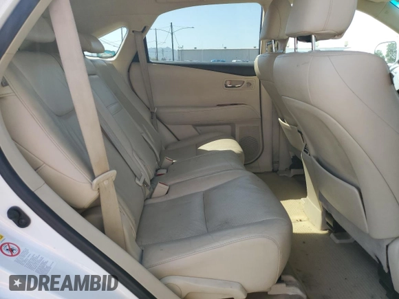 2010 Lexus RX 350 with VIN JTJZK1BA3A2405351, listed as a Copart auction lot 49899135 with 258,225 mi miles and Salvage Title. Bid and sale history available at DreamBid. Image 11.