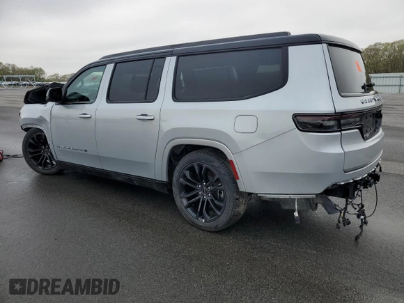2024 Jeep Grand Wagoneer Series II with VIN 1C4SJSFP3RS150188, listed as a Copart auction lot 55256235 with 3,371 mi miles and Non repairable. Bid and sale history available at DreamBid. Image 2.