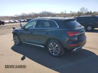 2022 Audi Q5 S line Premium Plus with VIN WA1EABFY2N2067880, listed as a Copart auction lot 53559415 with Not provided miles and Salvage title. Bid and sale history available at DreamBid. Image 2.