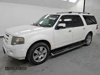 2010 Ford Expedition EL Limited with VIN 1FMJK2A59AEB45929, listed as a Copart auction lot 50025225 with 280,534 mi miles and Clean Title. Bid and sale history available at carsss.com. Image 1.