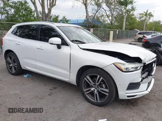 2019 Volvo XC60 Momentum with VIN LYV102DK8KB191507, listed as a IAAI auction lot 41977464 with 38,548 mi miles and . Bid and sale history available at DreamBid. Image 1.