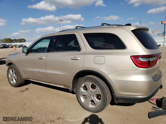 2014 Dodge Durango Limited with VIN 1C4SDJDT4EC301514, listed as a Copart auction lot 71979294 with 166,070 mi miles and Salvage Title. Bid and sale history available at carsss.com. Image 2.
