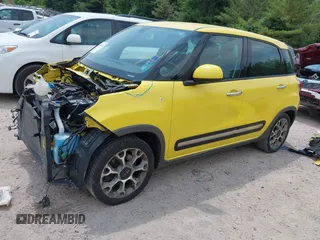 2014 FIAT 500L Trekking z VIN ZFBCFADH0EZ020742, wystawiony jako IAAI lot #42480674 z przebiegiem 141 563 mil mil oraz . Historia ofert i sprzedaży dostępna na DreamBid. Obrazek 2.