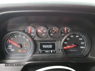2020 Chevrolet Silverado 1500 Custom with VIN 3GCPWBEK9LG336880, listed as a Copart auction lot 86697014 with 92,820 mi miles and Salvage Title. Bid and sale history available at carsss.com. Image 9.