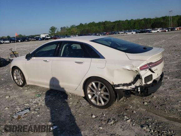 2015 Lincoln MKZ Hybrid with VIN 3LN6L2LUXFR624386, listed as a Copart auction lot 52366325 with 126,405 mi miles and Salvage title. Bid and sale history available at DreamBid. Image 2.