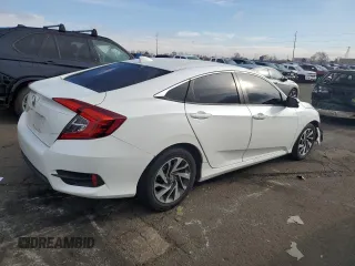 2017 Honda Civic EX z VIN 19XFC2F7XHE209024, wystawiony jako Copart lot #48227055 z przebiegiem 66 661 mil mil oraz Szkody całkowita. Historia ofert i sprzedaży dostępna na DreamBid. Obrazek 3.