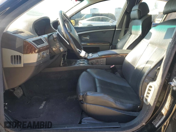 2004 BMW 7 Series 745Li with VIN WBAGN63444DS47874, listed as a Copart auction lot 88582125 with 172,419 mi miles and Clean title. Bid and sale history available at DreamBid. Image 7.