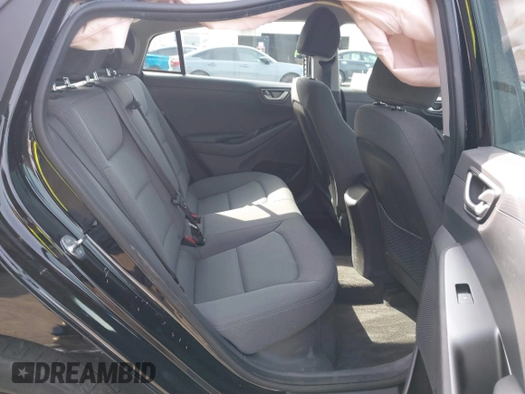2021 Hyundai Ioniq SE with VIN KMHC65LD3MU249765, listed as a IAAI auction lot 41986977 with 63,363 mi miles and . Bid and sale history available at DreamBid. Image 8.
