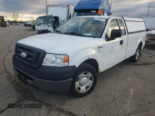 2008 Ford F-150 XL with VIN 1FTRF12248KE32875, listed as a Copart auction lot 81473074 with 85,927 mi miles and Clean Title. Bid and sale history available at carsss.com. Image 1.
