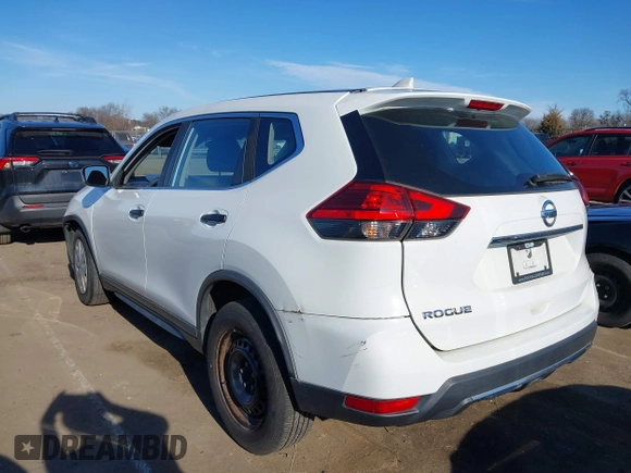 2017 Nissan Rogue SV with VIN KNMAT2MT9HP560033, listed as a IAAI auction lot 41396661 with 200,717 mi miles. Bid and sale history available at carsss.com. Image 14.