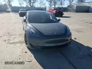 2023 Tesla Model 3 with VIN 5YJ3E1EA6PF713275, listed as a Copart auction lot 41683315 with 26,463 mi miles and Salvage Title. Bid and sale history available at DreamBid. Image 10.