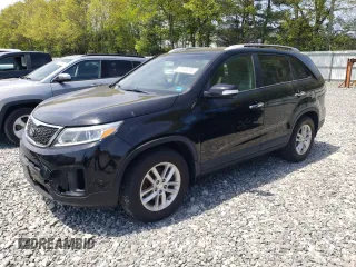 2015 Kia Sorento LX with VIN 5XYKT4A63FG595598, listed as a Copart auction lot 55468395 with 109,932 mi miles and Clean Title. Bid and sale history available at DreamBid. Image 1.
