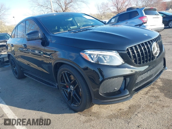 2016 Mercedes-Benz GLE 450 AMG z VIN 4JGED6EB9GA026538, wystawiony jako IAAI lot #41930608 z przebiegiem 107 055 mil mil oraz . Historia ofert i sprzedaży dostępna na DreamBid. Obrazek 1.