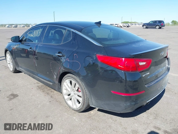 2014 Kia Optima SXL Turbo with VIN 5XXGR4A63EG284325, listed as a IAAI auction lot 42228083 with 139,458 mi miles and . Bid and sale history available at DreamBid. Image 3.