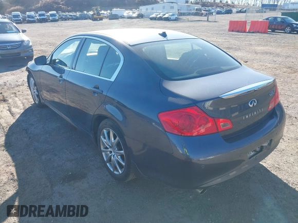2013 Infiniti G37 Sedan x with VIN JN1CV6AR7DM755145, listed as a IAAI auction lot 41893380 with 105,588 mi miles. Bid and sale history available at carsss.com. Image 3.