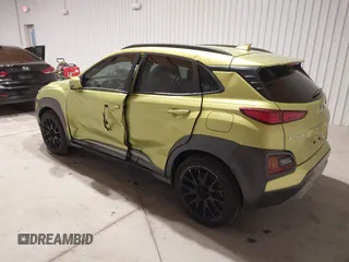 2019 Hyundai Kona Limited with VIN KM8K33A54KU375117, listed as a IAAI auction lot 41154823 with 81,716 mi miles and . Bid and sale history available at DreamBid. Image 3.