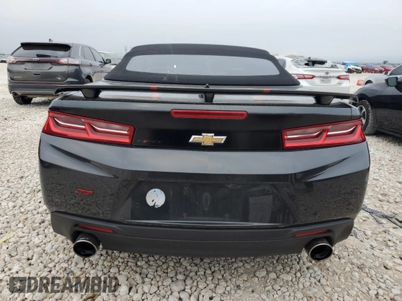 2017 Chevrolet Camaro 2SS with VIN 1G1FH3D74H0148331, listed as a Copart auction lot 50931075 with 64,894 mi miles and Salvage Title. Bid and sale history available at DreamBid. Image 6.