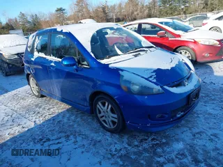 2007 Honda Fit Sport with VIN JHMGD37627S053777, listed as a IAAI auction lot 41458050 with 189,250 mi miles. Bid and sale history available at carsss.com. Image 1.